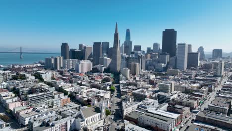 pyramid building at san francisco in california united states