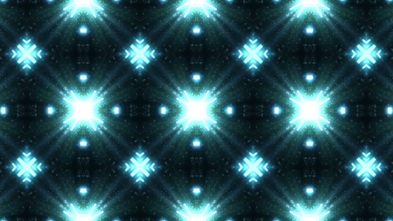 Ultra Music Festival Kaleidoscope box background Hypnotic box stage visual loop wall colorful motion background Disco spectrum light concert spot bulb Abstract box multicolored motion graphic box wall