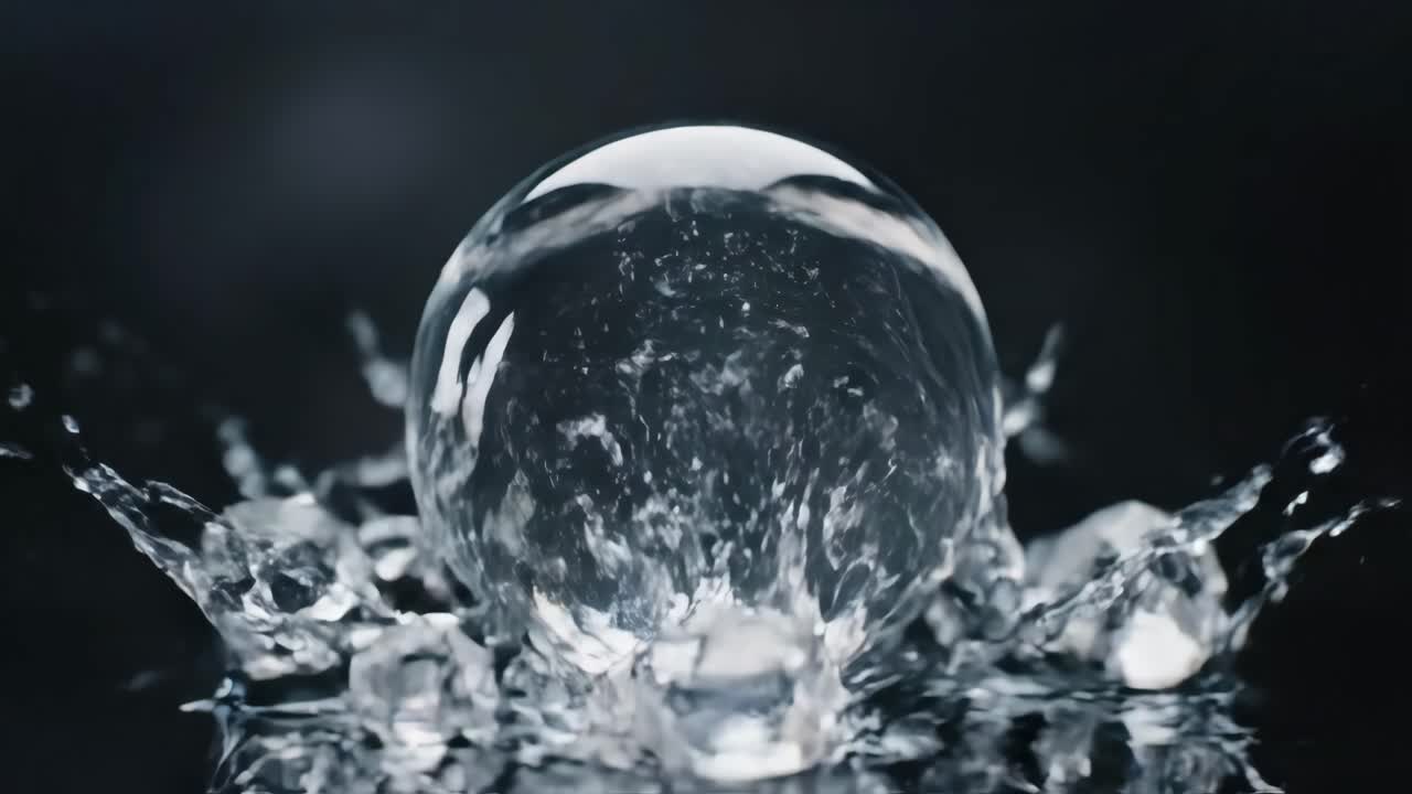 Water and Crystal Spheres