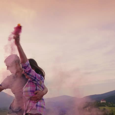 Young-Couple-Playing-With-Smoke-Chips-3