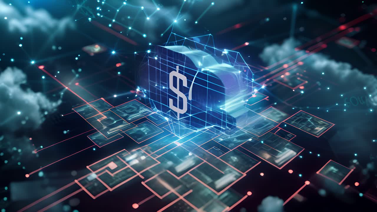 Cloud Computing Financial Data Visualization