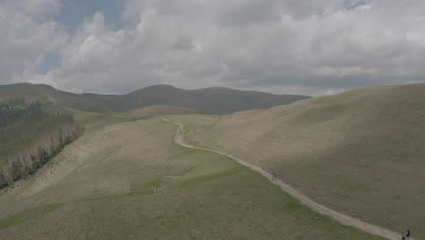 mountain drone footage shot by dji mavic 2 pro