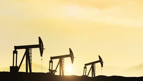 oil derricks loop