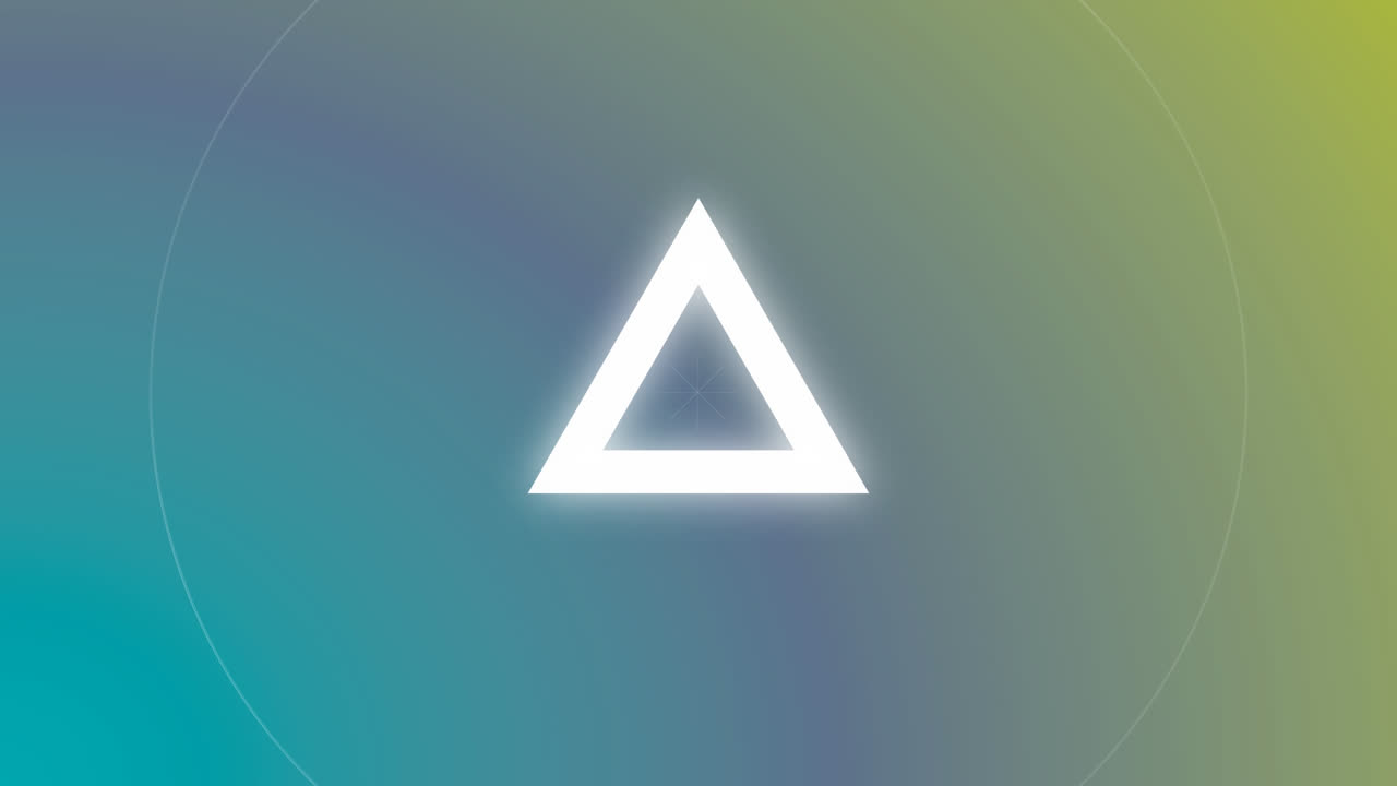 triángulo parpadeante