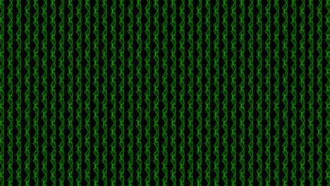 Patrón-De-Animación-De-Fondo-De-Mosaico-De-árbol-De-Navidad-En-Verde-Brillante-Y-Negro