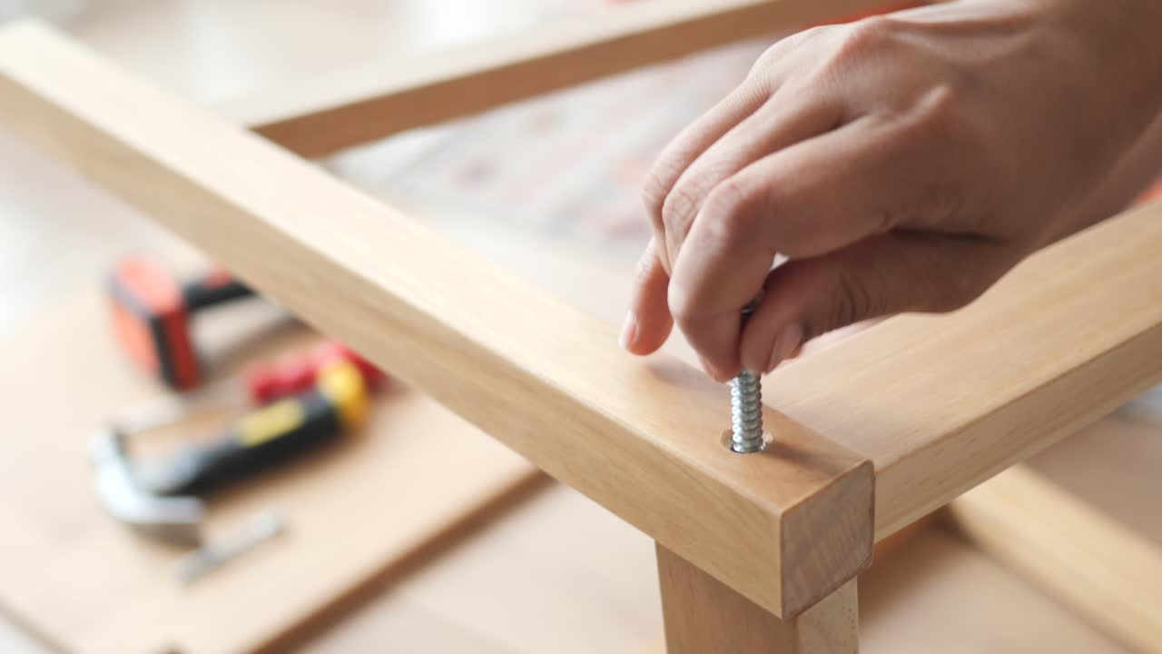 Assembling Wooden Furniture