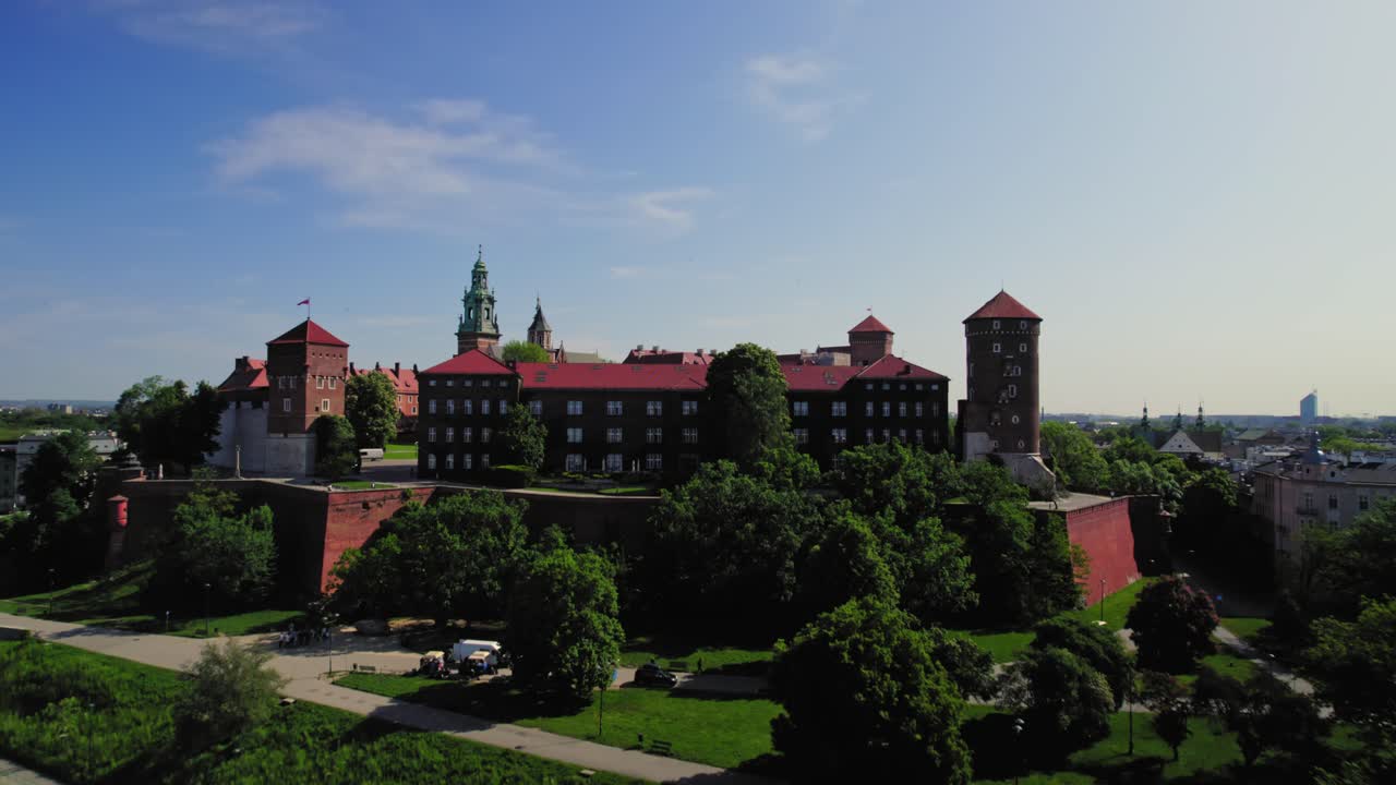 el castillo real de wawel en cracovia, polonia