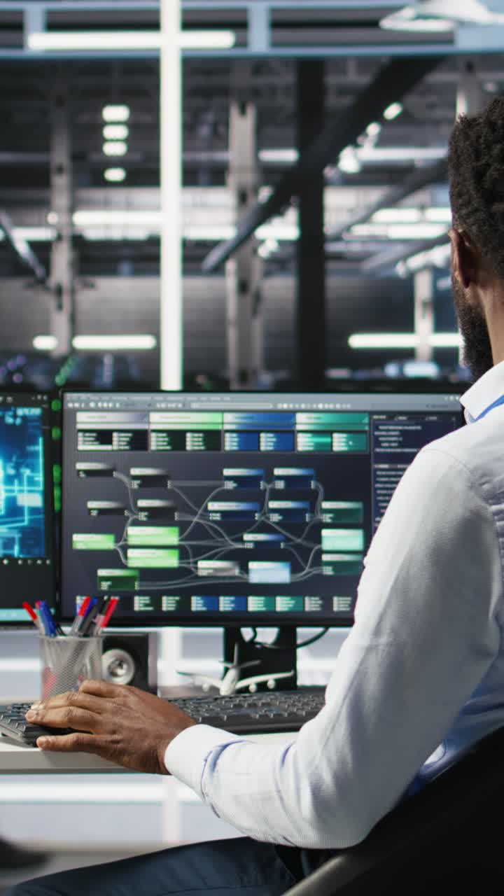 Vertical Video Data Center Programmer Uses Machine Learning Node Tree Tool To Identify Issues