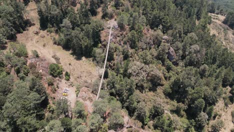 aventuras aéreas en benito juárez: senderismo, campamento y puente colgante