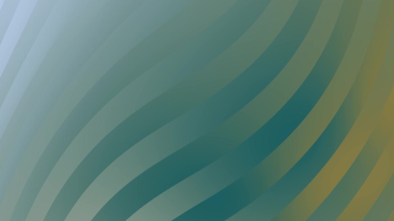 Abstract Animated Background with Moving Curved Gradient Lines