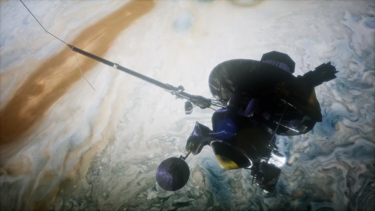 목성 을 공전 하는 갈릴레오 우주선