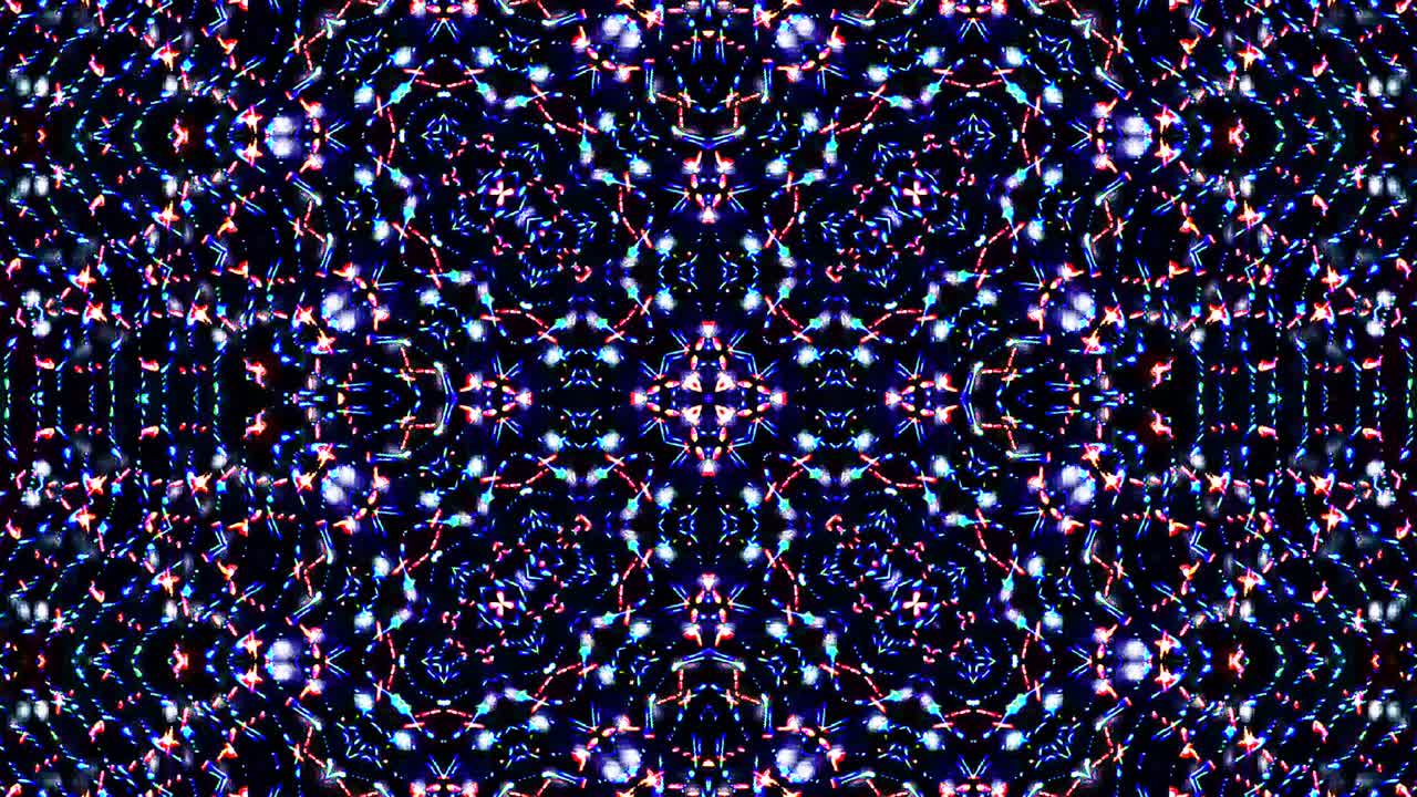 colorful lines glowing waves shape background kaleidoscope abstract
