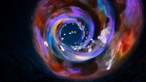 vórtice espiral abstracto