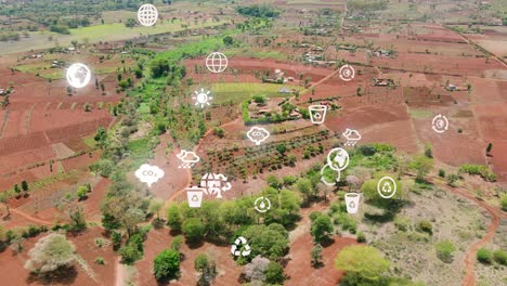 concepto de tecnología ambiental del cambio climático