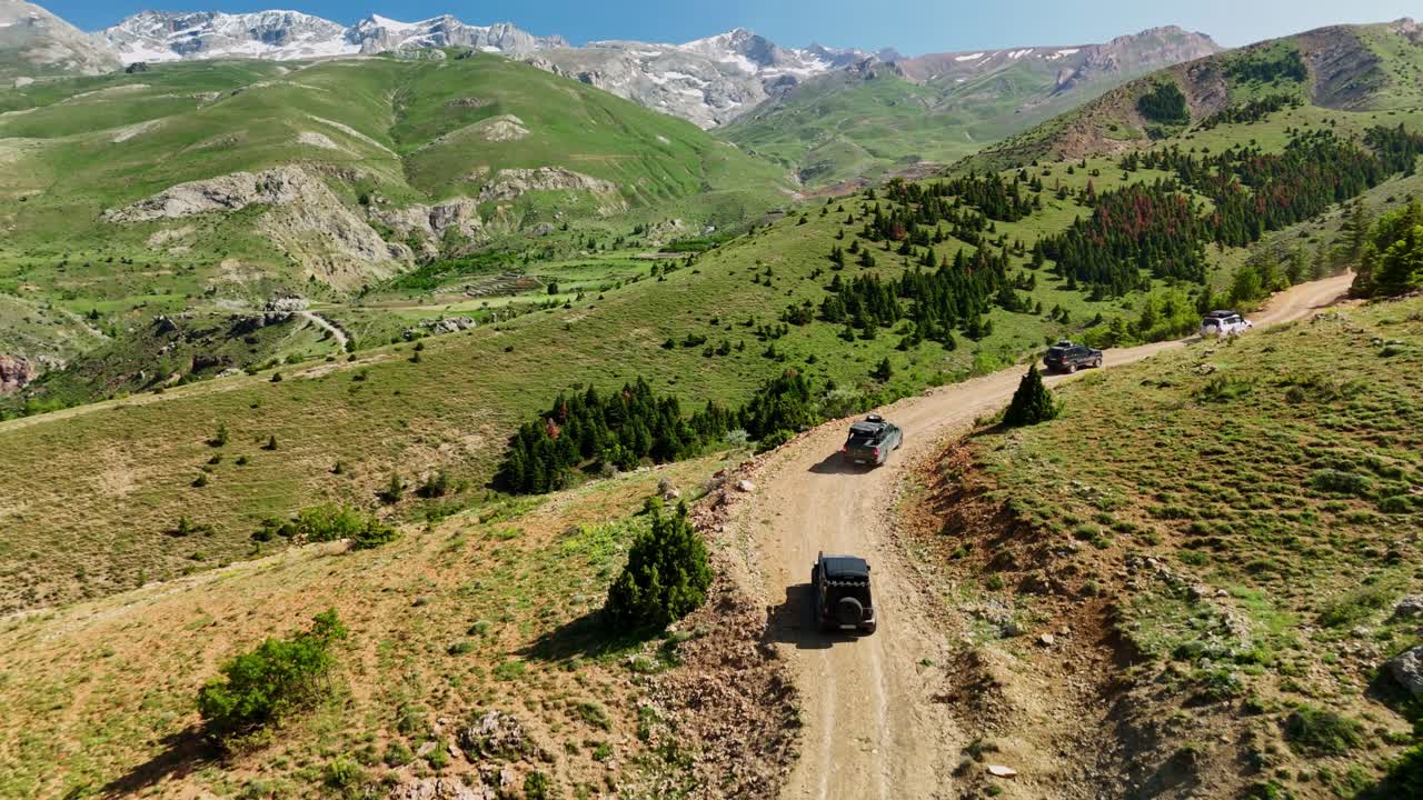 Off-road adventure in Cappadocia with stunning mountain views