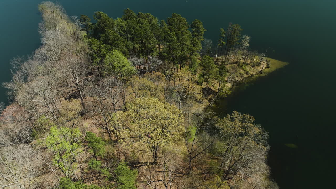 Glenn Springs Lake In Scenic Tipton County, Drummonds Tennessee, United States