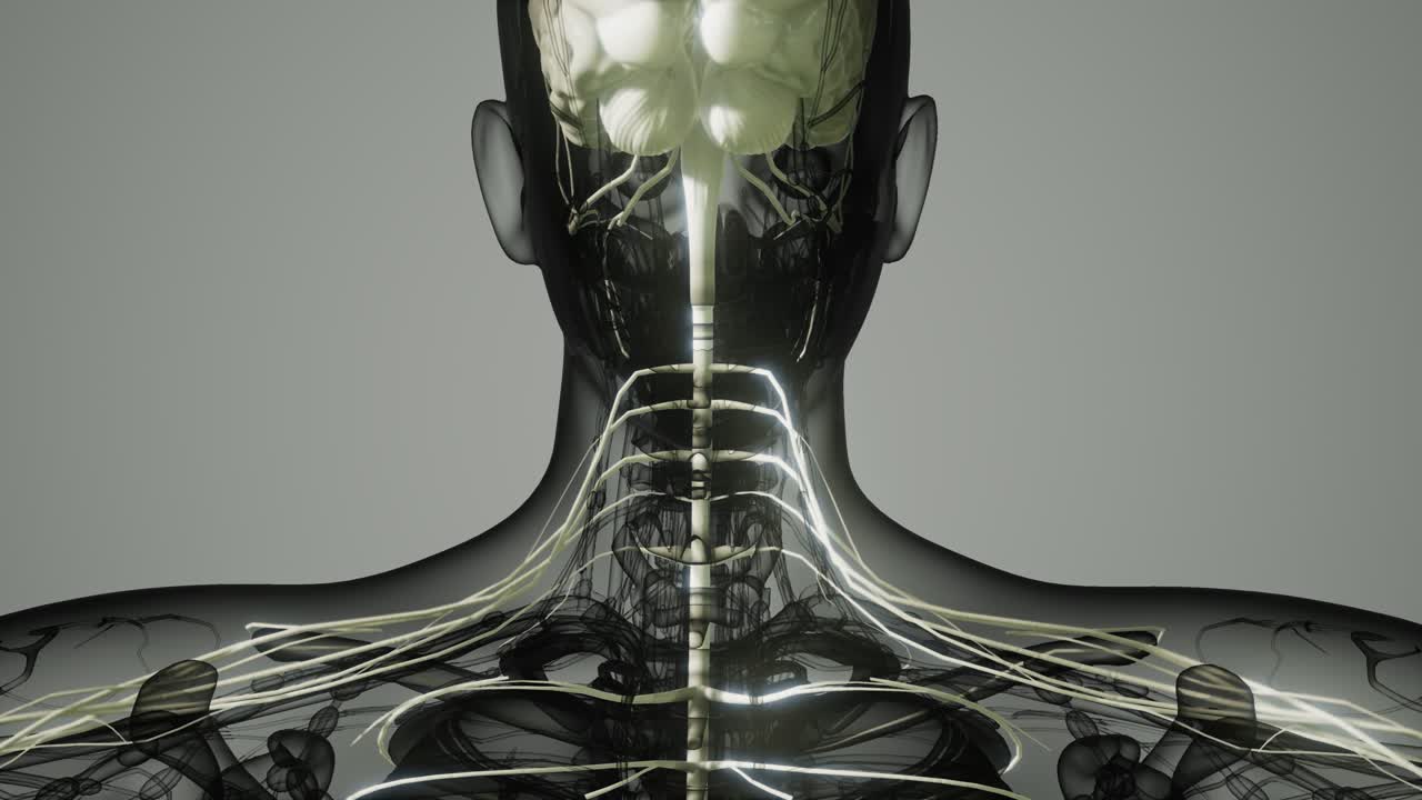 y el sistema nervioso del cerebro humano