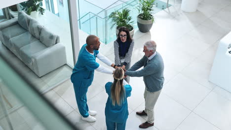 medical team celebrating success