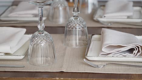 Restaurant Table Setting