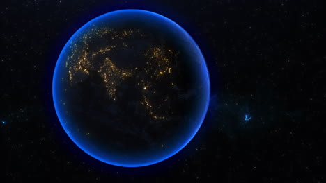 realistic 4k cg earth animation