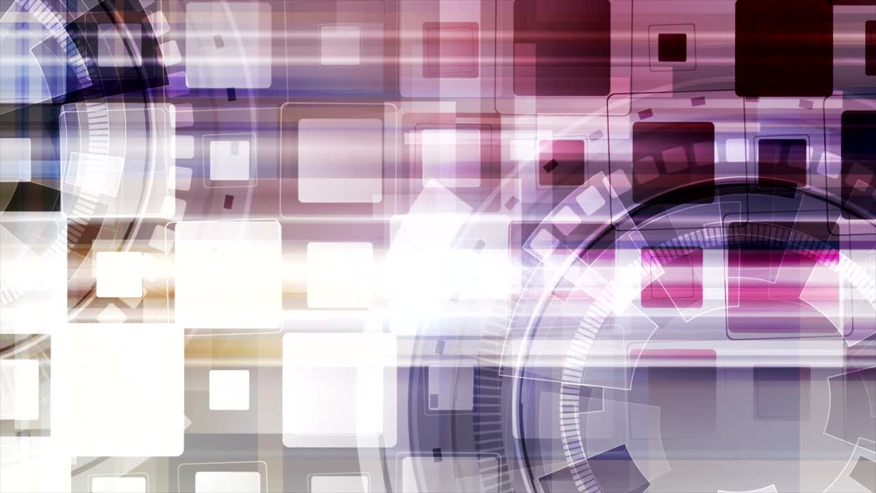 다채로운 기술 기어 추상적인 모션 디자인