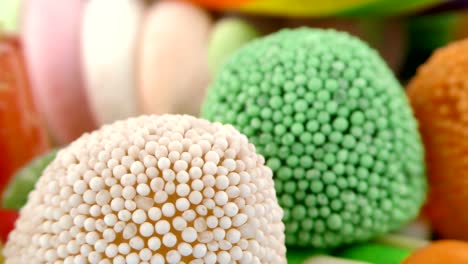 caramelo dulce gelatina y delicioso postre de azúcar