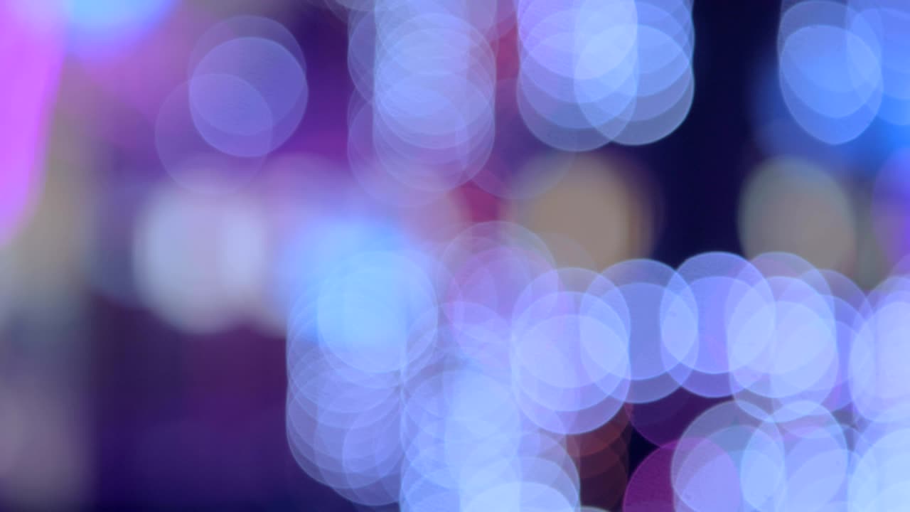 fondo de bokeh de luz abstracto