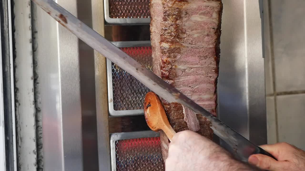 Preparazione del kebab