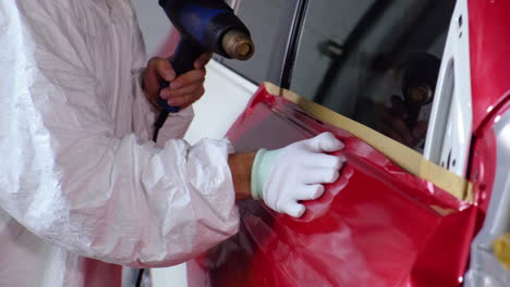 car door painting and detailing