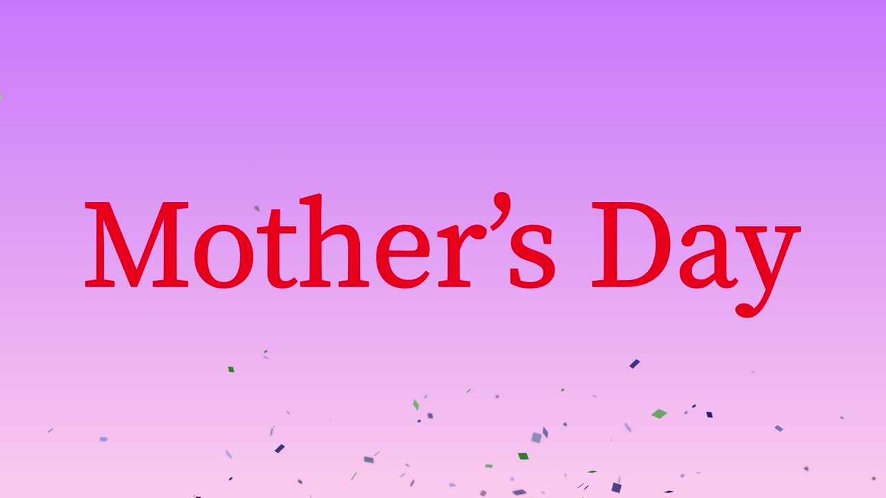 母の日のメッセージ プレゼント モーショングラフィックス