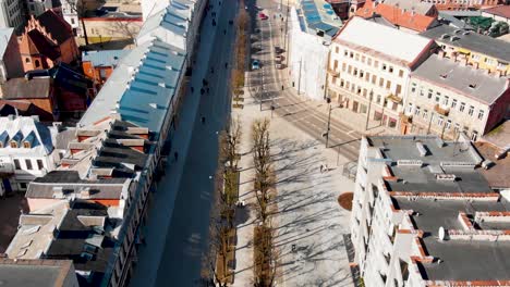 toma aerea en kaunas