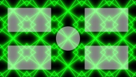 patrón geométrico fondo negro tarjeta de extremo gráficos de movimiento
