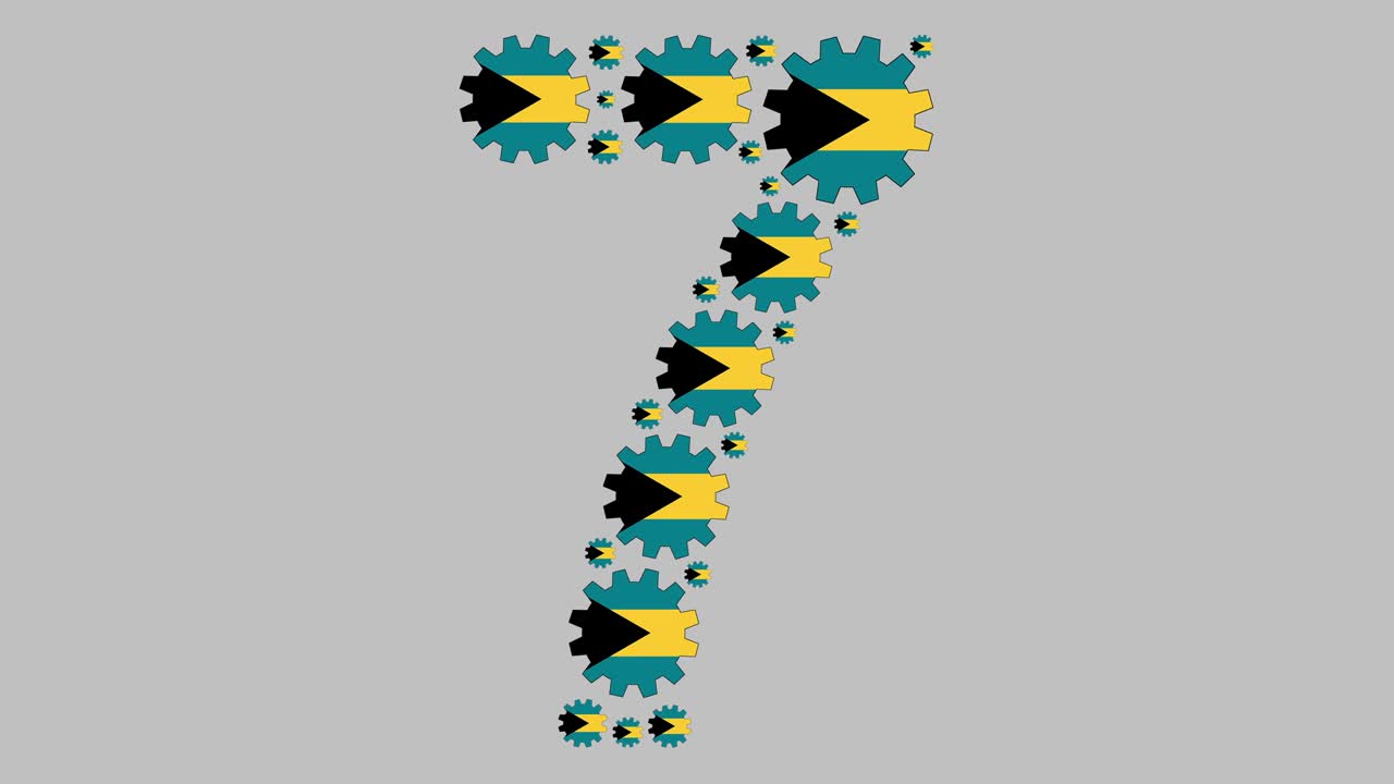 바하마의 숫자 7