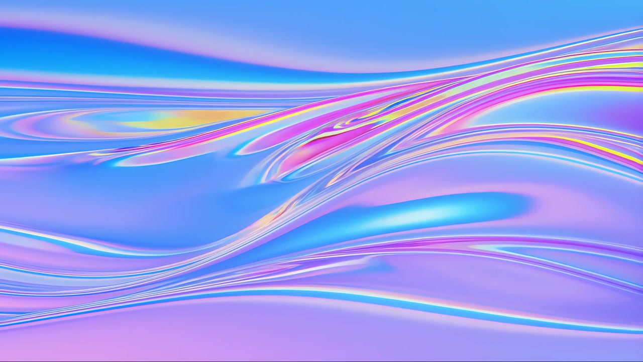 Abstract Fluid Motion Background 4K