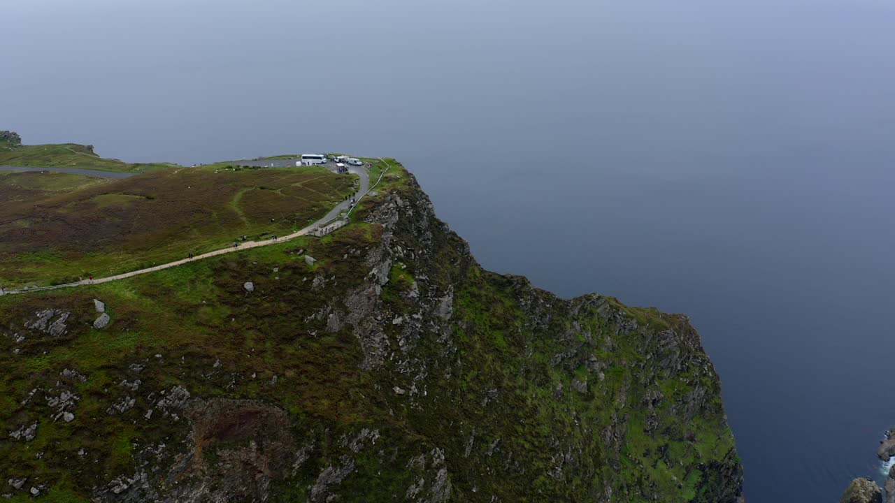 acantilados de la liga slieve, carrick, condado de donegal, irlanda