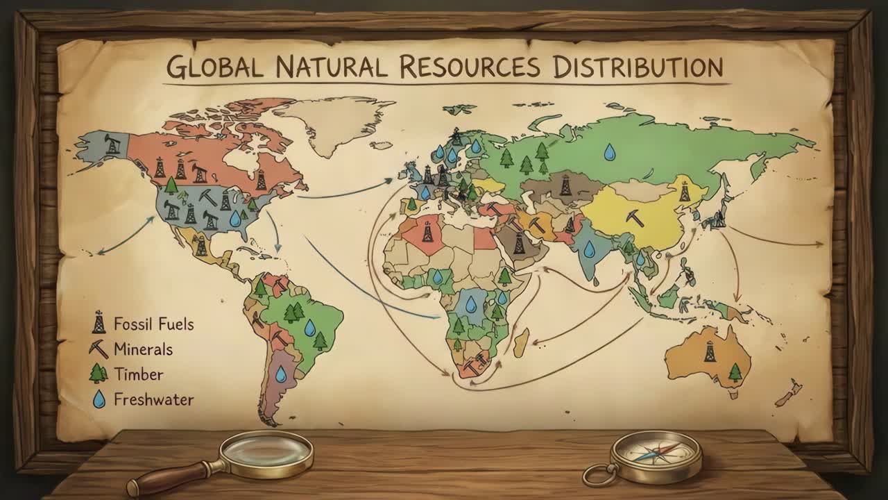 World Map of Resources