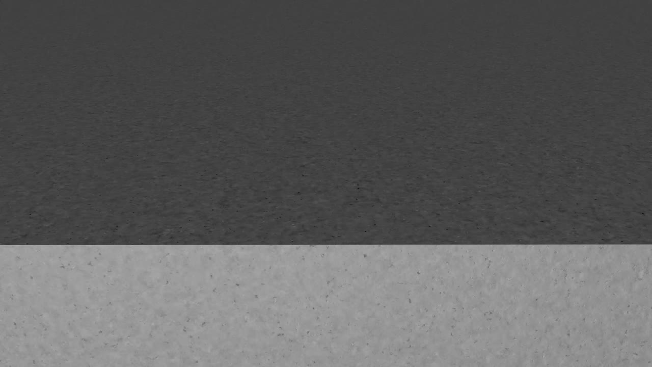 Ødelæggelse af jorden, en afgrund, en splintret jord. 3D-animation. Chroma key, grøn skærm.