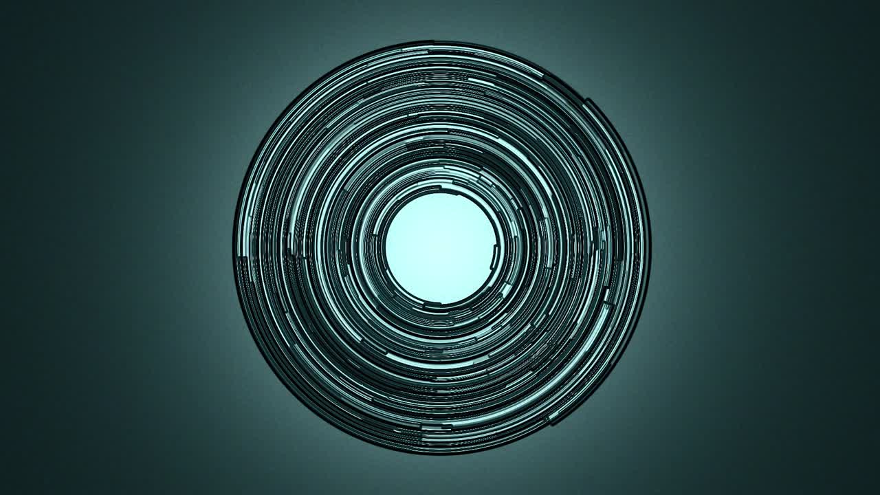 segmentos circulares rotativos de fondo abstractos