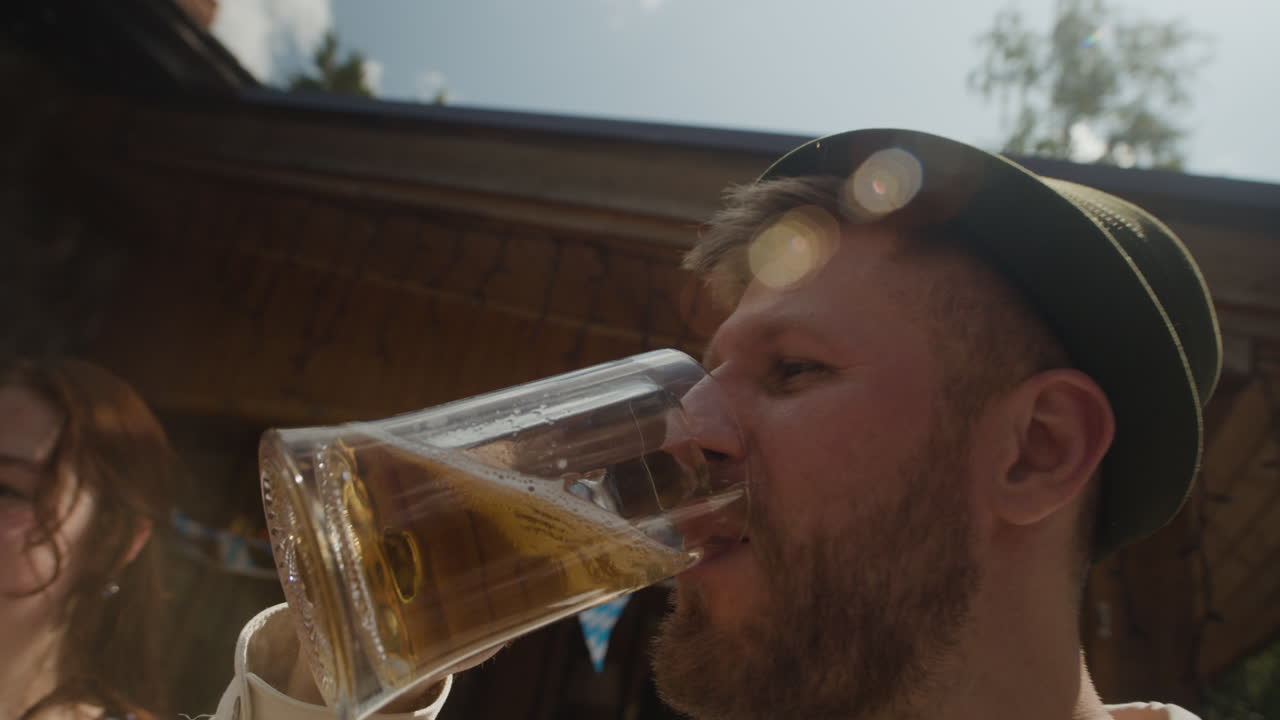 맥주와 함께 oktoberfest 축제