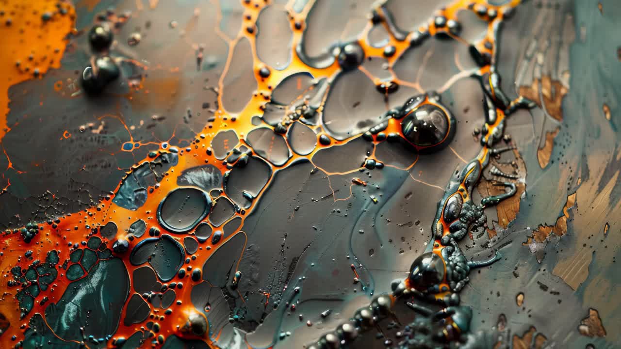 Abstract Liquid Color Patterns