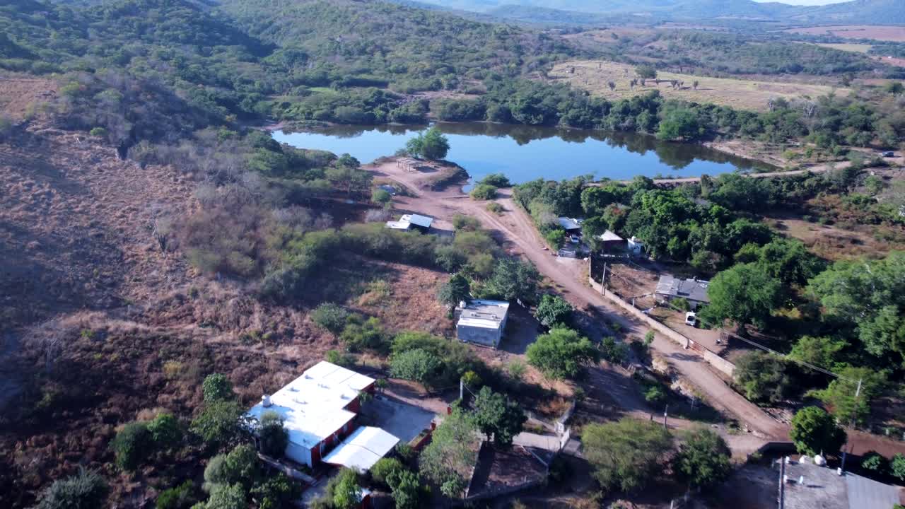 Small lake in the mountains 2