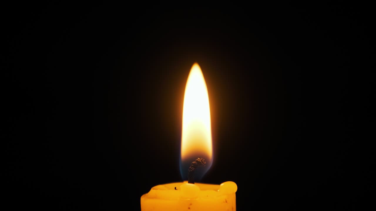 llama de vela con canal alfa