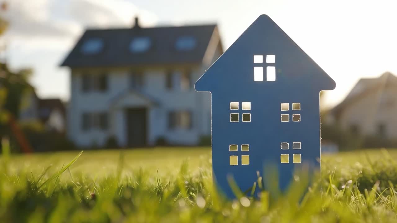Immagine di un modello di casa