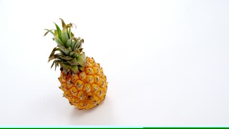 primer plano de la piña