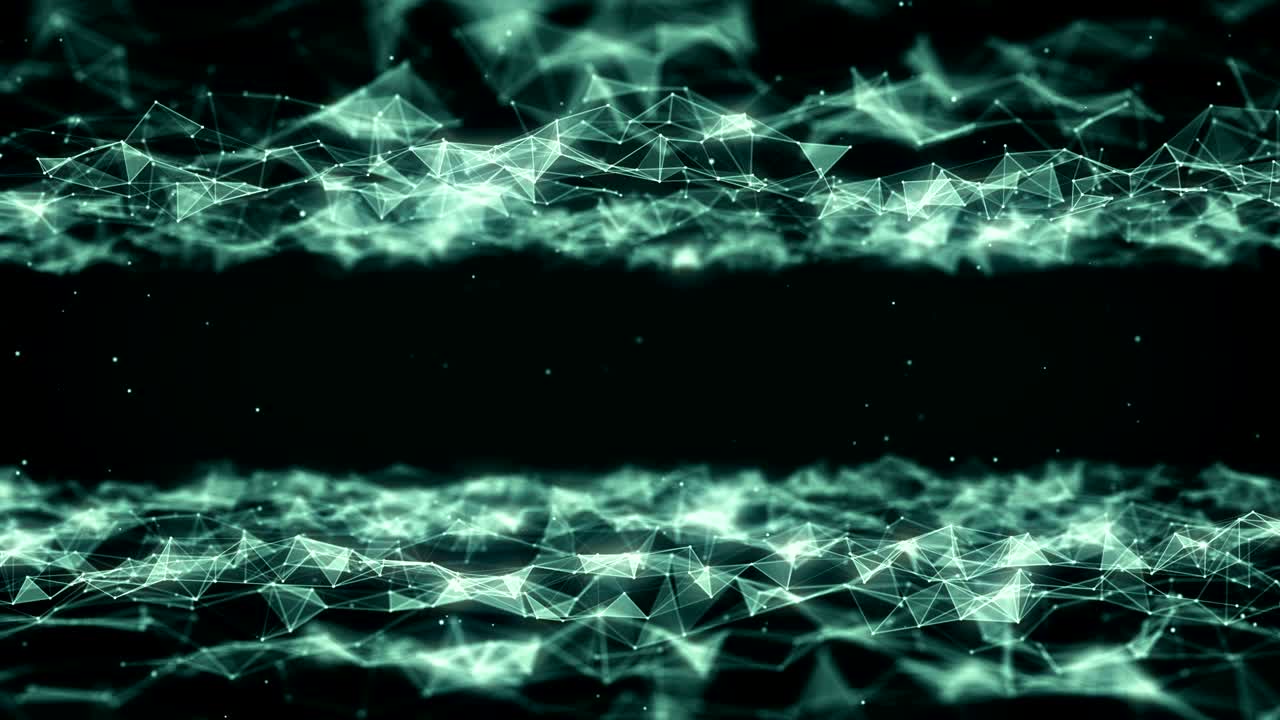 Plexus abstract network titles technology science background loop