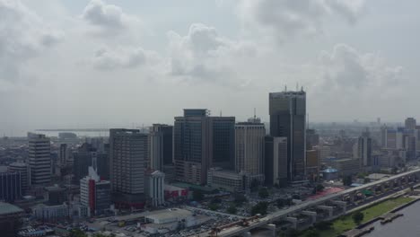 city high-rise lagos drone 14