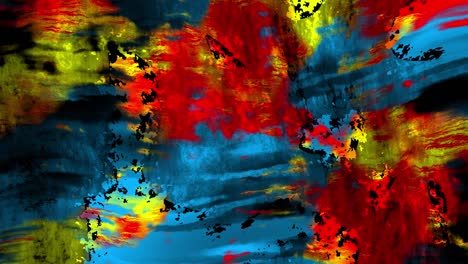 animación abstracta, fondo líquido, hermosa película de pintura digital, película de fondo abstracta. animación de gradiente holográfico.