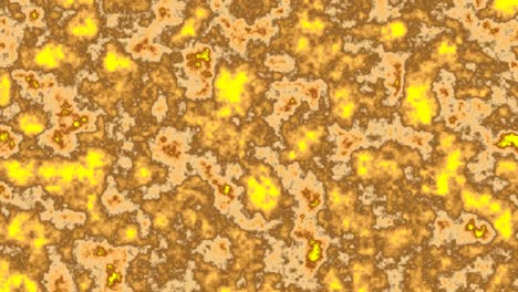 hot liquid bright gold surface slow fall down abstract wall tile motion background