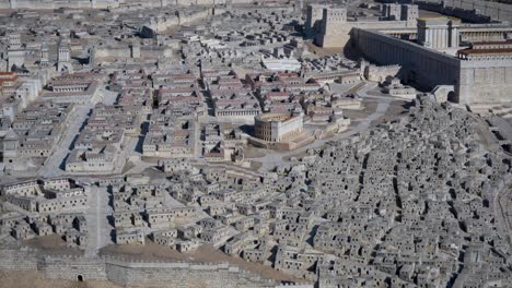 Jerusalem,-Israel,-Modell-Des-Ersten-Jahrhunderts