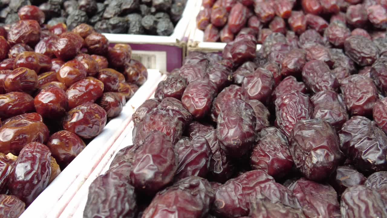 Dried Dates at a Market
